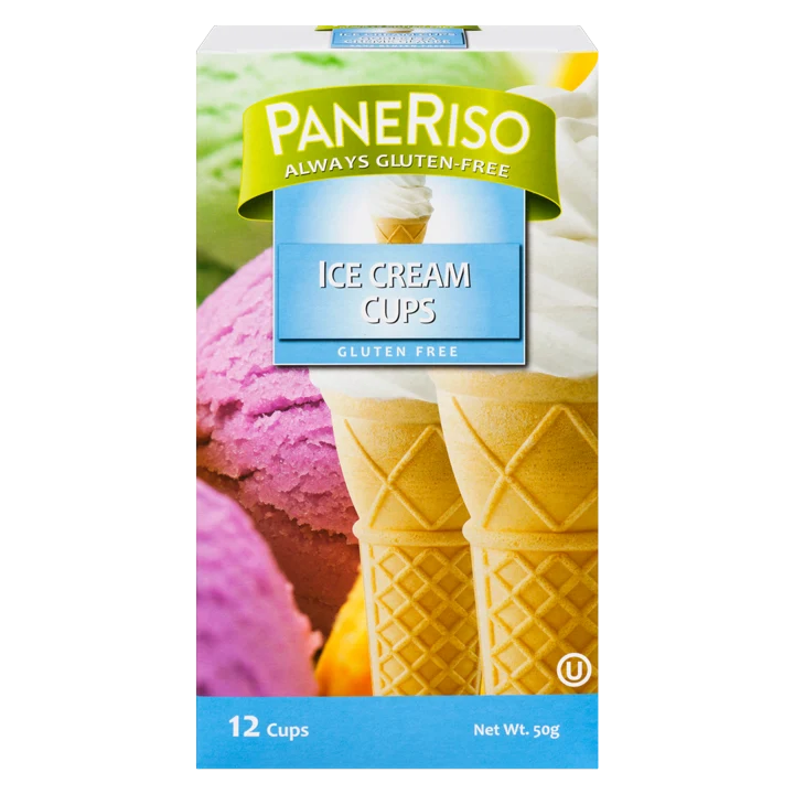 PaneRiso Ice Cream Cups packaging