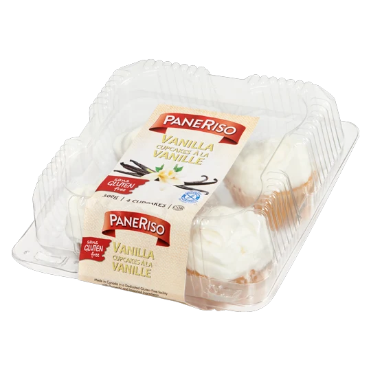 PaneRiso Vanilla Cupcakes packaging
